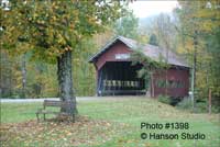 Stowe, VT - White Caps Bridge (AKA Brookdale Bridge) - Fall